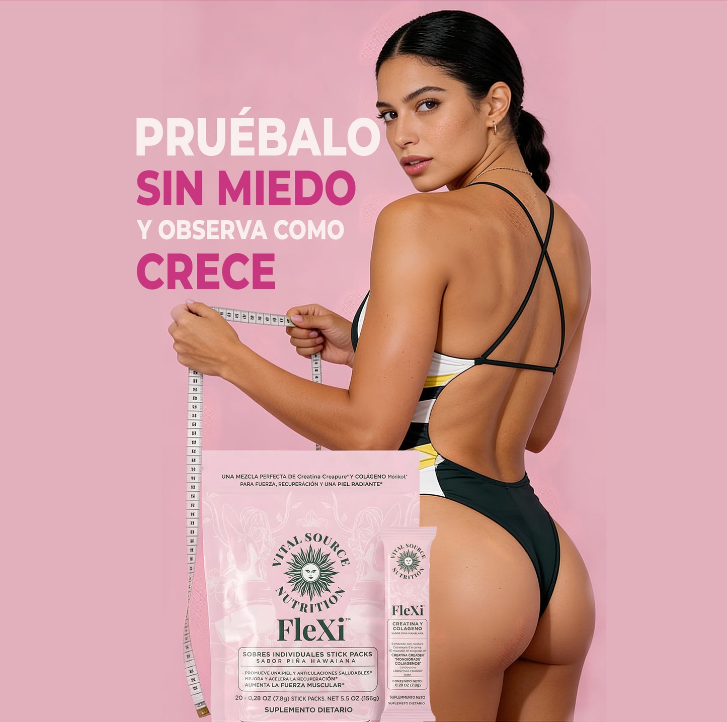 FleXi™ – Creatina Monohidratada + Colágeno