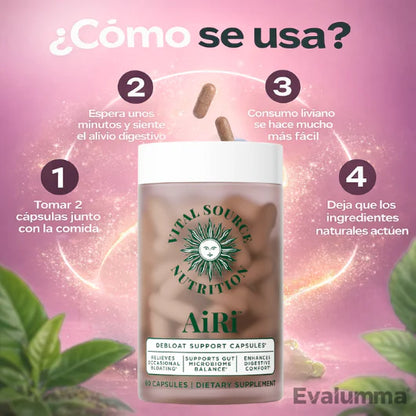 AiRi™ Cápsulas Antihinchazón